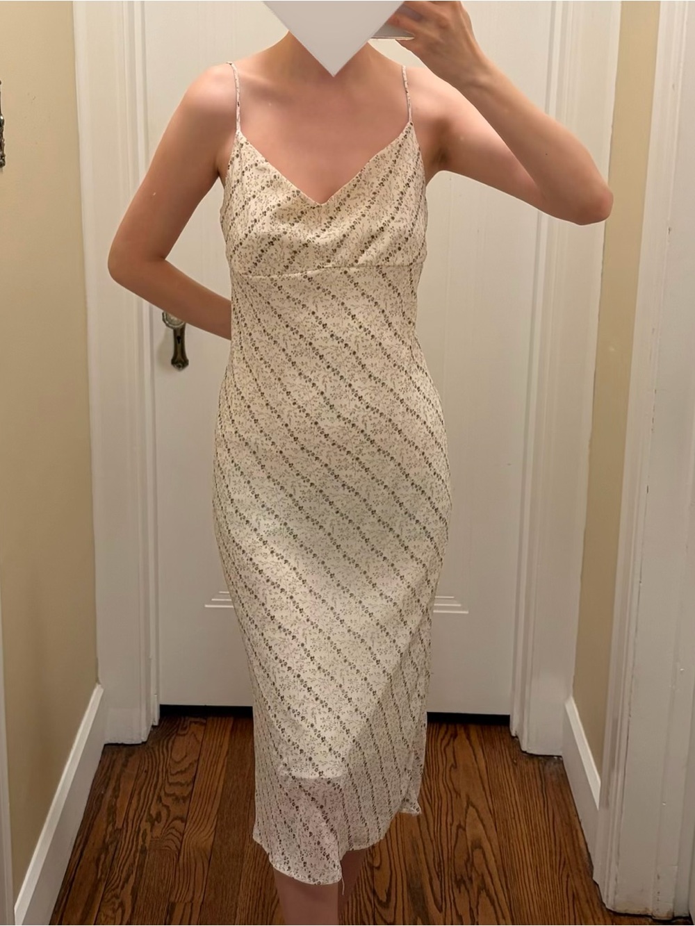Vintage 90s floral slip dress